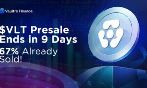 XRP News: 9 Days Left to Join Vaultro Finance $VLT Presale on XRP — Lock In Your Tokens Before It’s Too Late